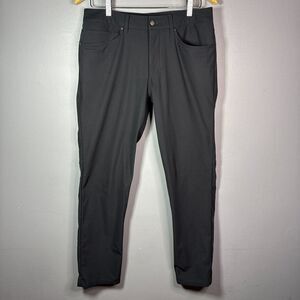 Lululemon Pants Mens Size 32 Gray ABC Classic Fit Warpstreme LM5ADES